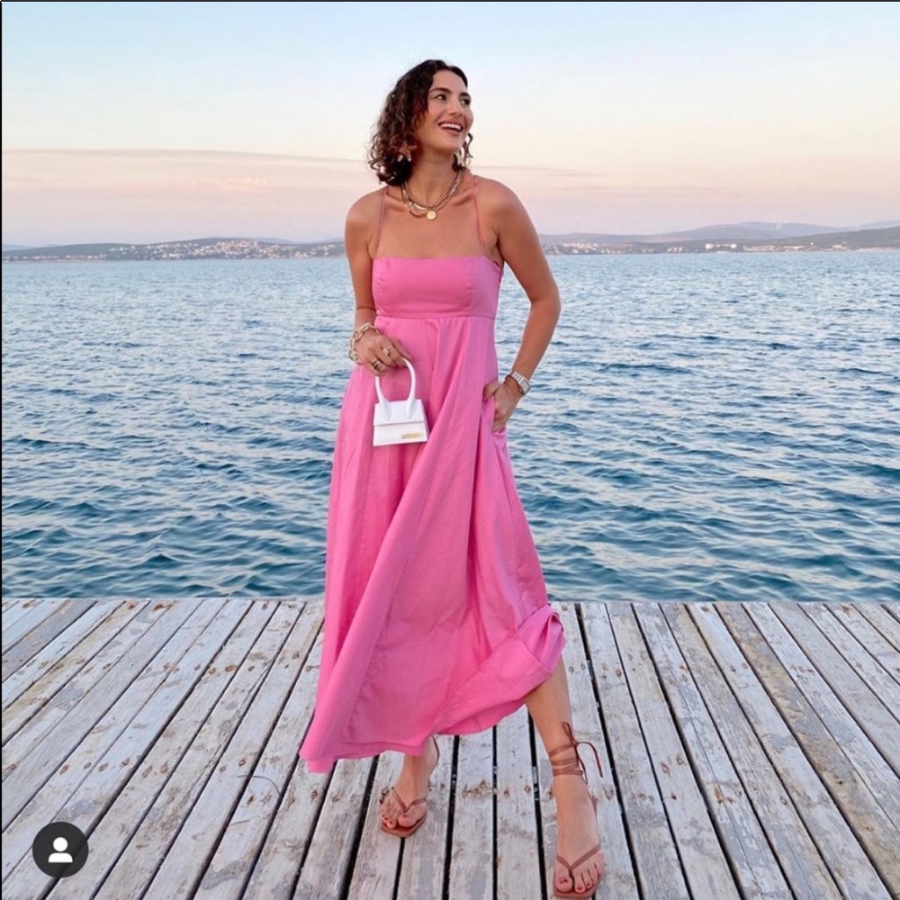 Zara NWT Poplin Dress - Picture 2 of 11